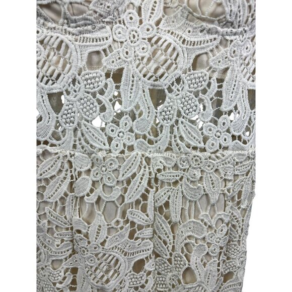 @ Balance Women's Ivory Knitted Romper - Picture 3 of 6